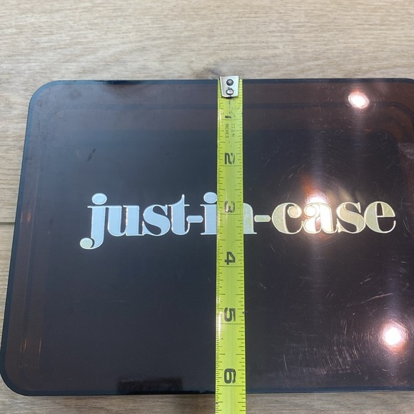 Vintage Acrylic “Just In Case” Trinket Box - Picture 8 of 11